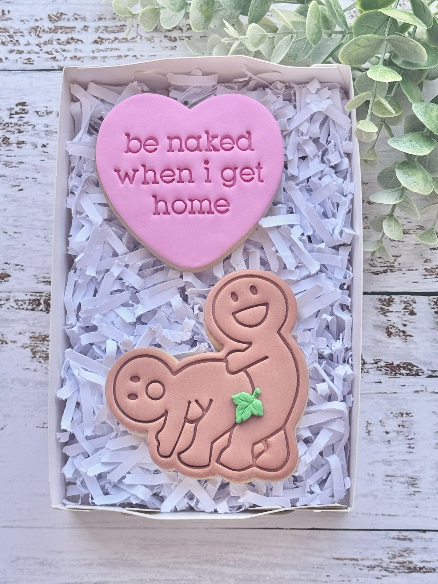 Be naked when I get home- Option 2