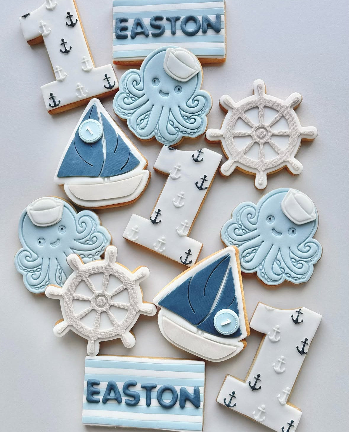 Nautical Birthday - Pack of 15 cookies