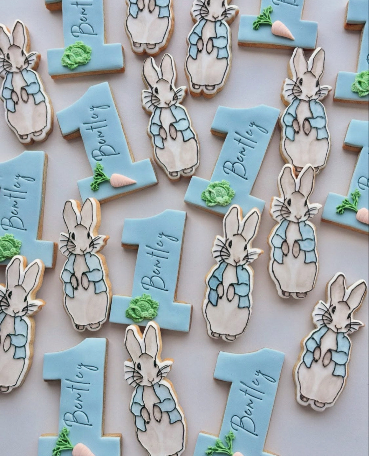 Peter Rabbit Birthday - Pack of 15 cookies