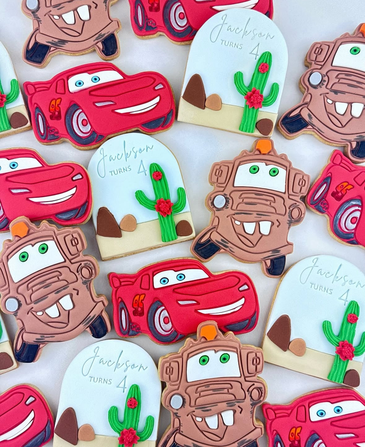 Cars Birthday- Pack of 15 Cookies