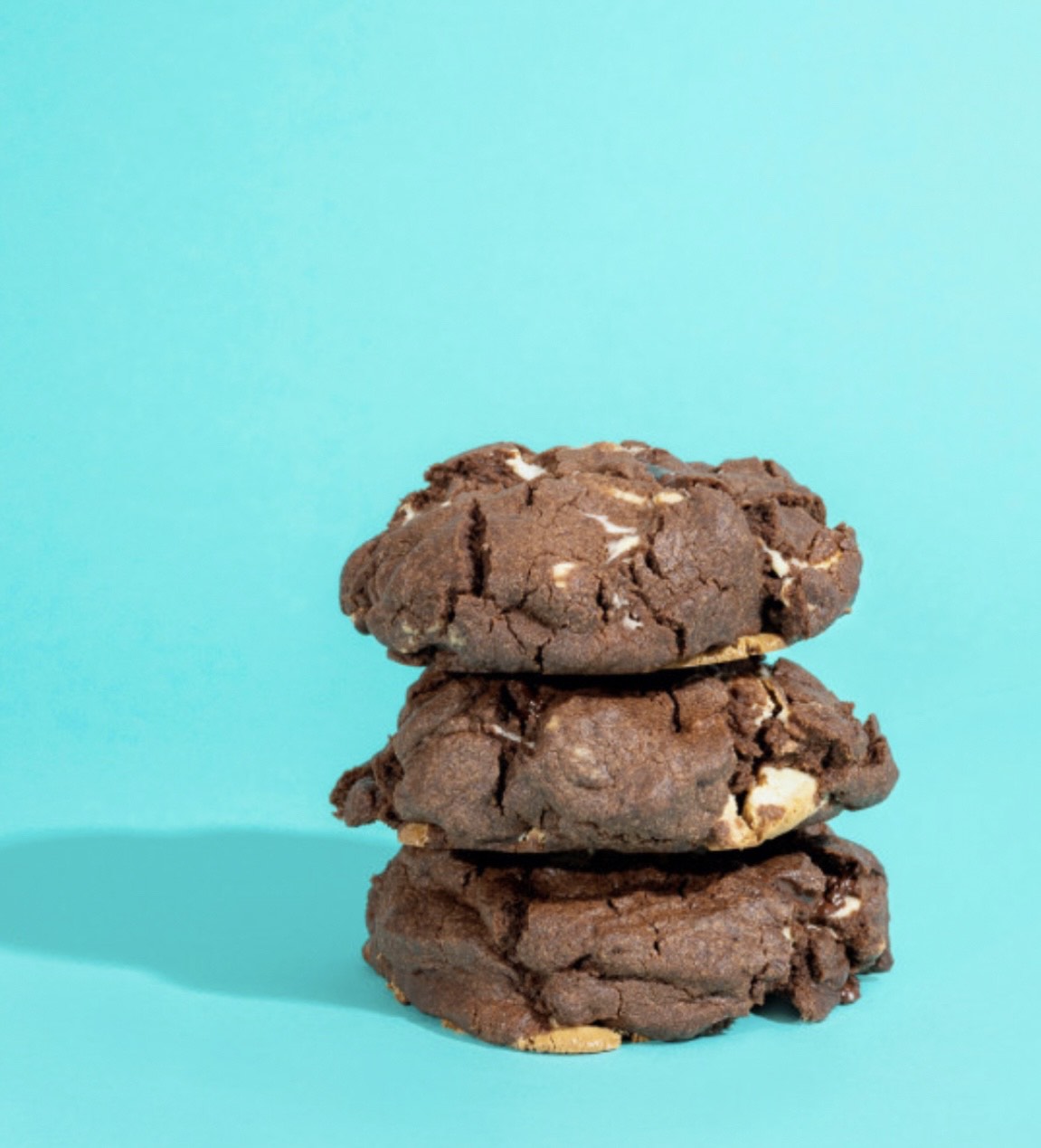 NY Style Triple Choc Cookies