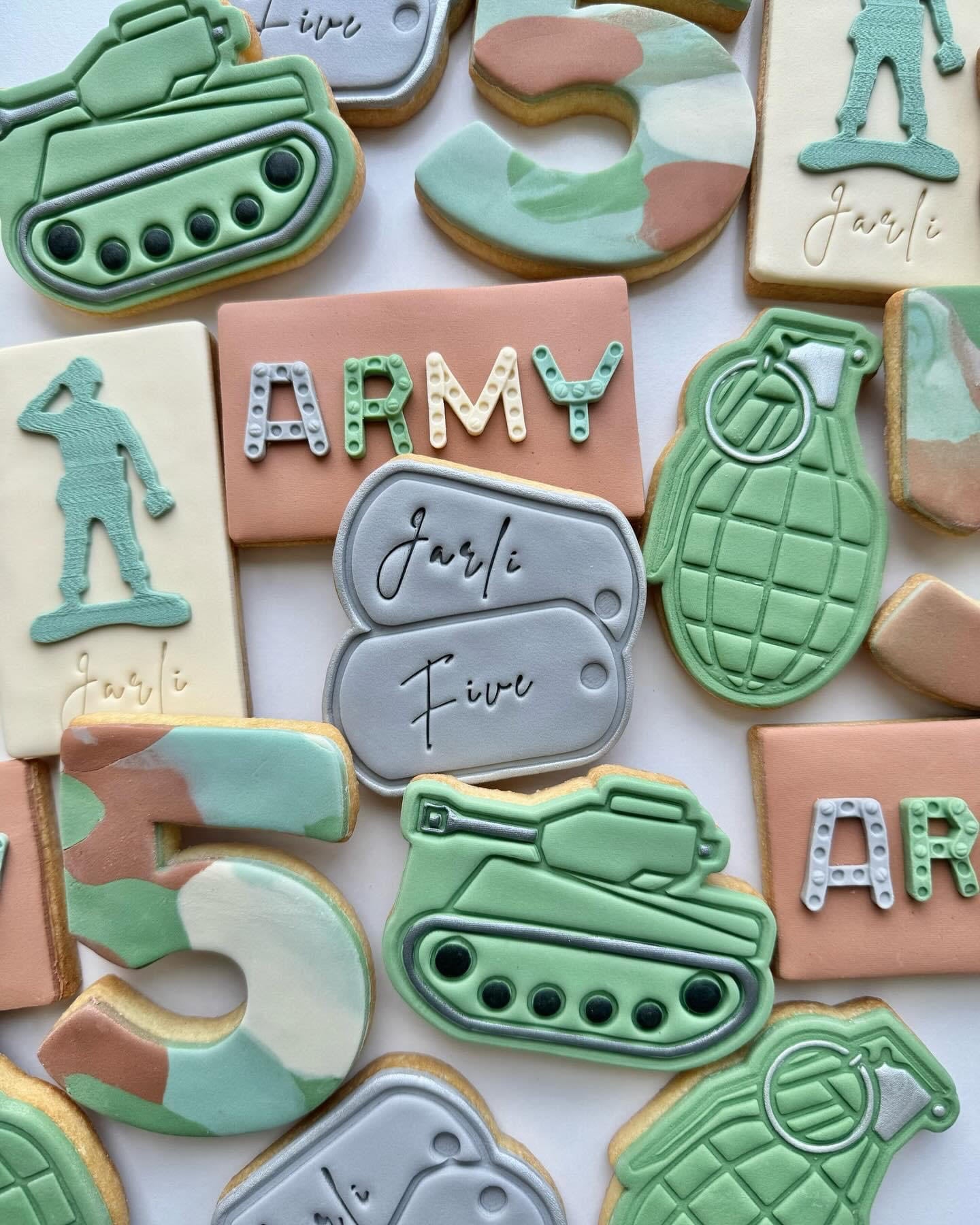 Army - Pack of 15 Cookies