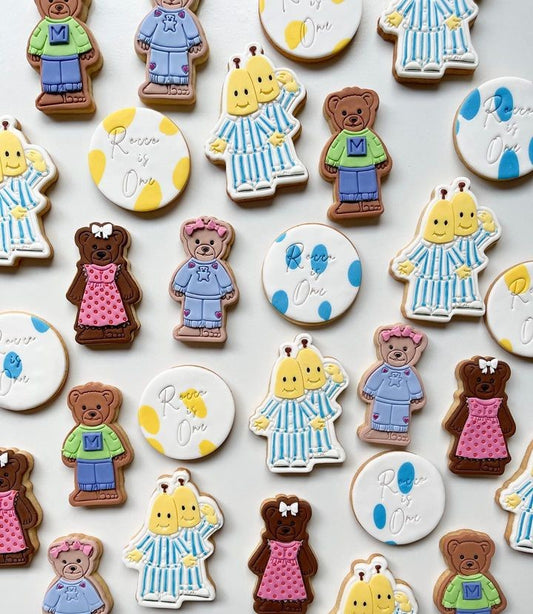 Bananas In Pyjamas Blue - Pack of 15 Cookies