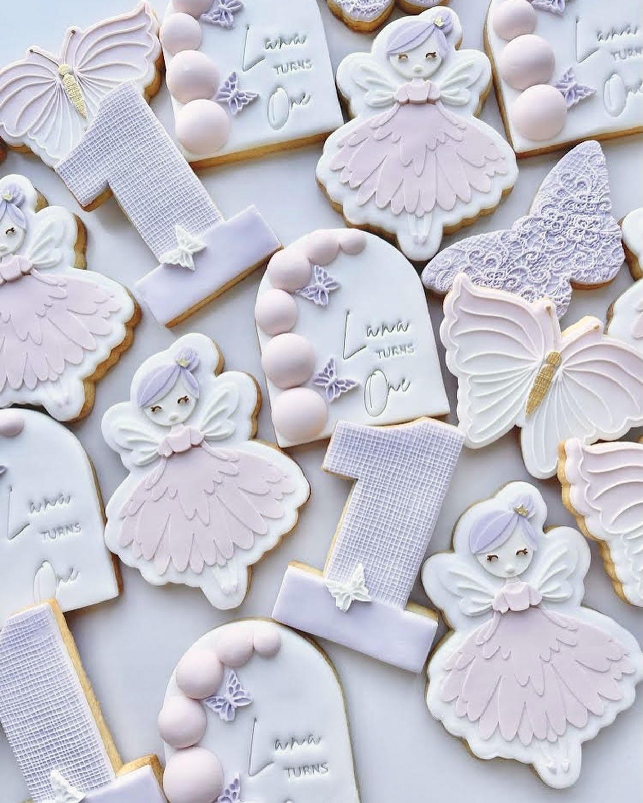 Butterflies & Fairies - Pack of 15 Cookies