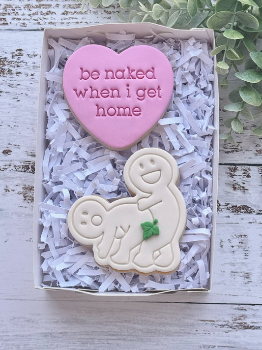 Be naked when I get home- Option 1