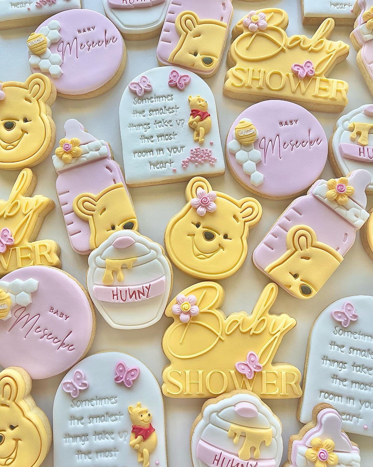 Winnie The Pooh Pink - Pack of 15 Cookies