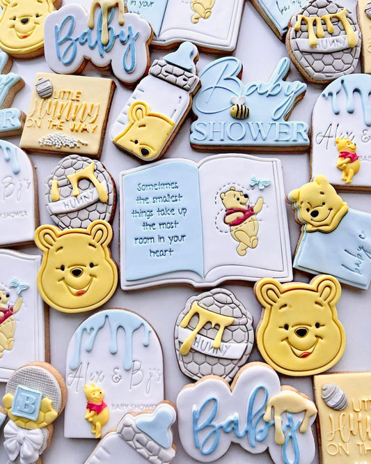 Winnie The Pooh Blue - Pack of 15 Cookies