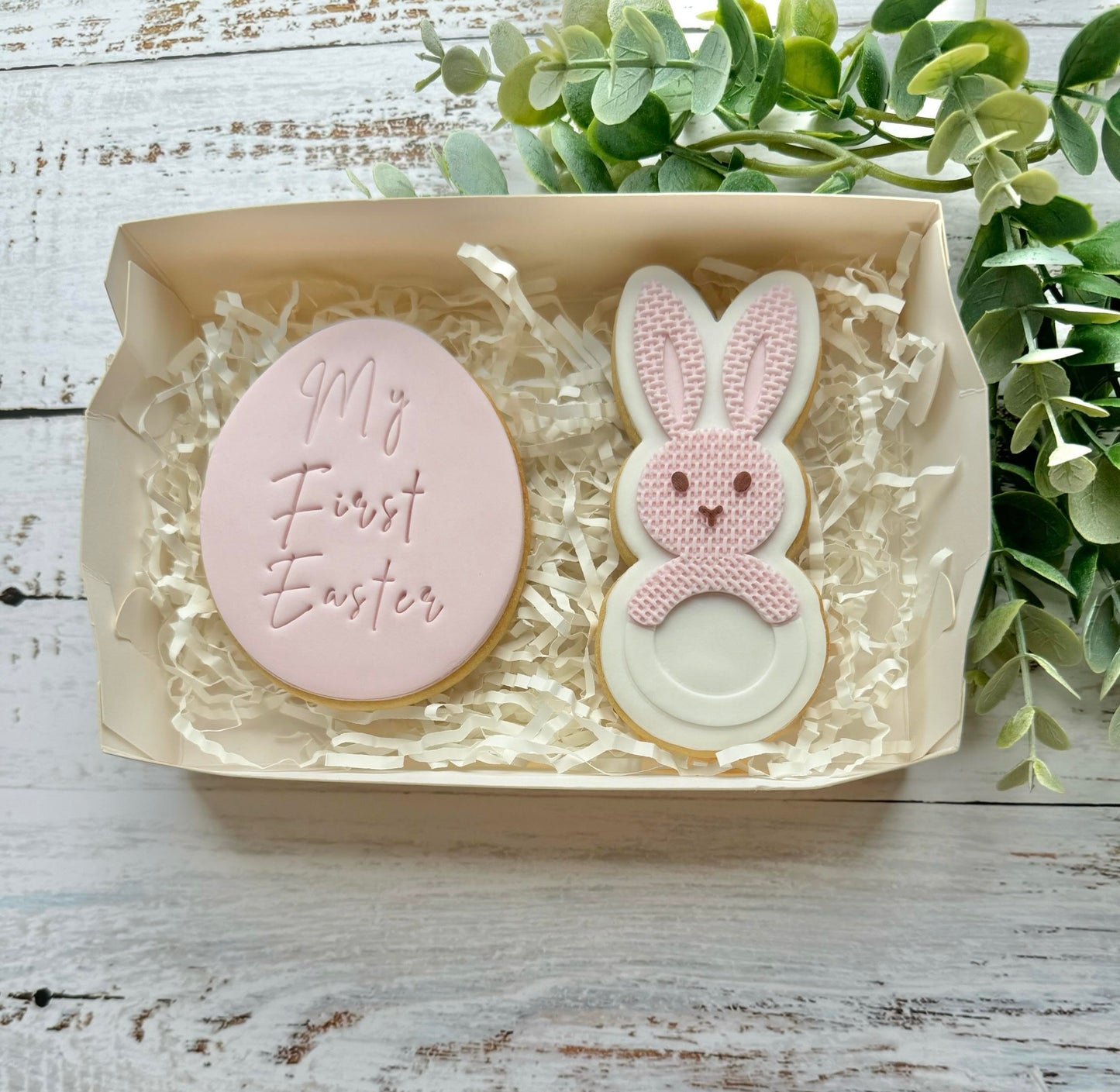 My First Easter with rattle- pink